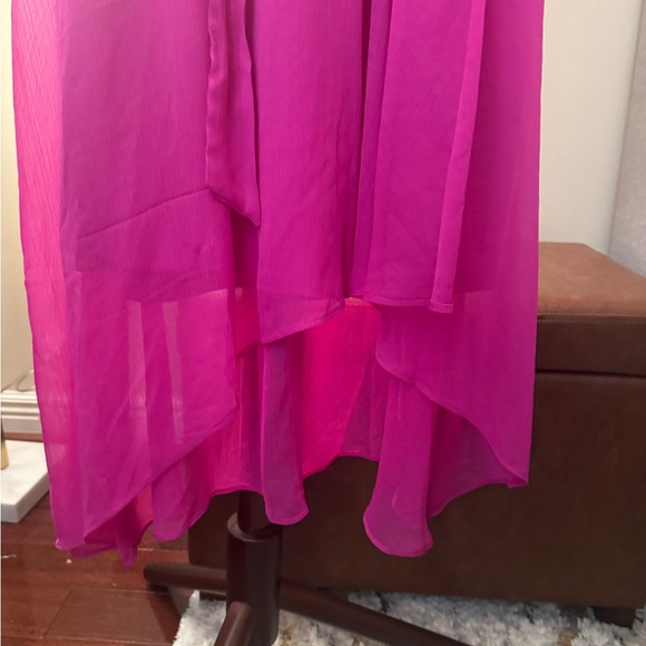 DKNY Women's Pink Wrap Dress NWT - Picture 3 of 5